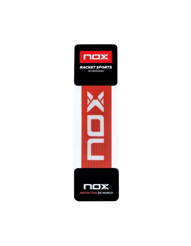 Nox -Blister (1 UD) Protector Nox Rojo Logo Blanco