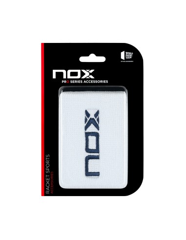 Nox -BLISTER (2 UDS) MUムEQUERA NOX BLANCO LOGO AZUL MUBLAM2UD