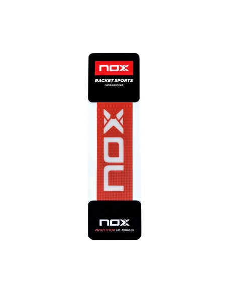 Nox -Bolsa 6 UDS. - Blister (1 UD) Protector Nox Rojo Logo Blanco Nox -Bolsa 6 UDS. - Blister (1 UD) Protector Nox Rojo Logo Blanco