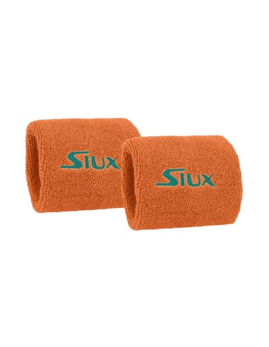 Siux -Pack 2 Muñequeras Siux Flash Rizo Naranja