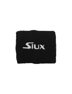Siux -Pack of 2 Black Terry Wristbands 2