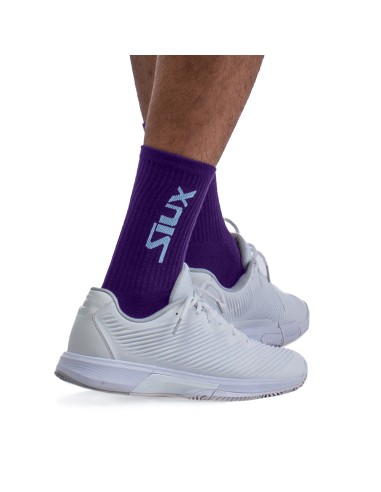 Siux -PACK 2 CALCETINES SIUX LARGOS REVEAL - PURPLE + WHITE