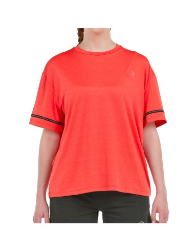 Bullpadel -T-SHIRT DE MANGA CURTA PARA MULHER BULLPADEL ELGAR 169 CHERRY VIGORE