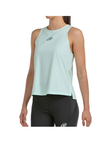 Bullpadel -BULLPADEL WOMEN'S SLEEVELESS T-SHIRT ABURE 066 WATER GREEN