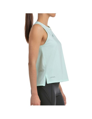 Bullpadel -BULLPADEL WOMEN'S SLEEVELESS T-SHIRT ABURE 066 WATER GREEN