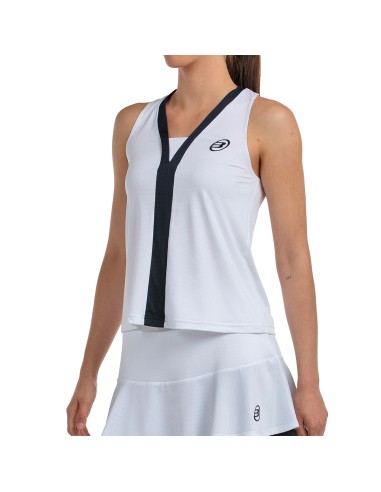 Bullpadel -BULLPADEL WOMEN'S SLEEVELESS T-SHIRT TALITA 012 WHITE