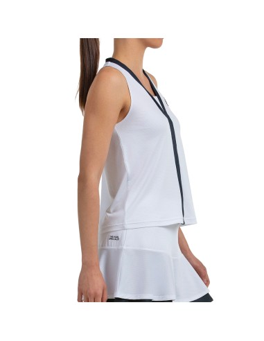 Bullpadel -BULLPADEL WOMEN'S SLEEVELESS T-SHIRT TALITA 012 WHITE