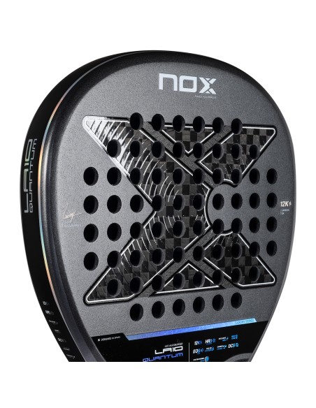 Nox -PALA NOX LA10 QUANTUM 12K POR LEO AUGSBURGUER PLA10LUXQ25