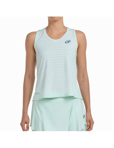 Bullpadel -BULLPADEL WOMEN'S STRAPPY T-SHIRT ADIES 266 WATER GREEN