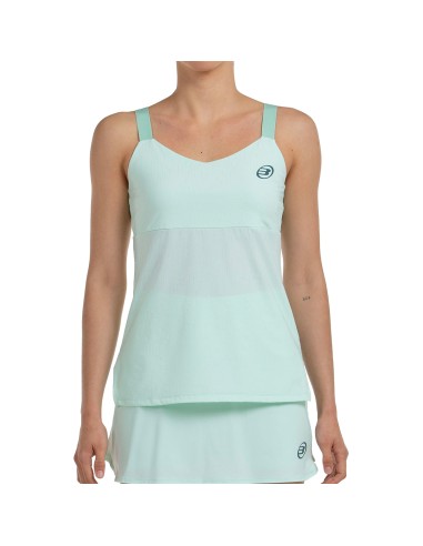 Bullpadel -T-SHIRT TANQUE FEMININO BULLPADEL ADURI 066 VERDE ÁGUA