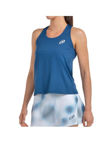 Bullpadel -BULLPADEL WOMEN'S STRAPPY SHIRT DACA 073 LIGHT BLUE