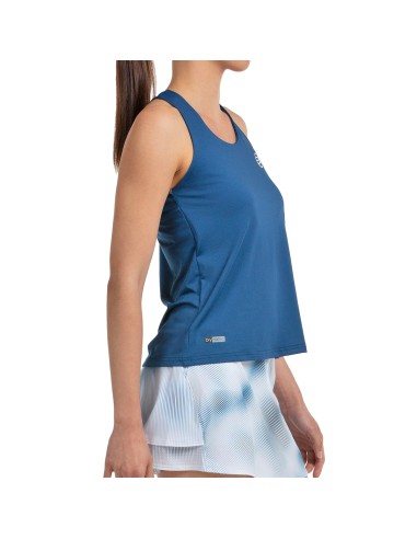Bullpadel -BULLPADEL WOMEN'S STRAPPY SHIRT DACA 073 LIGHT BLUE