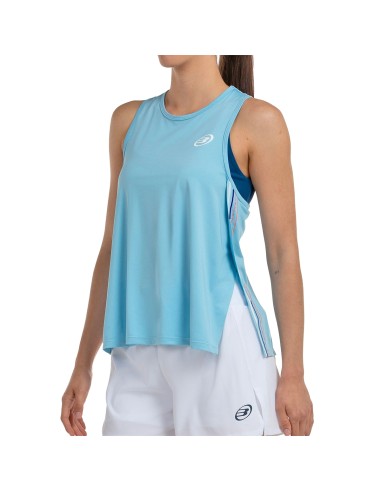 Bullpadel -BULLPADEL WOMEN'S STRAPPY SHIRT DURANTA 073 LIGHT BLUE