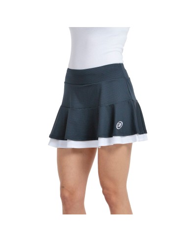 Bullpadel -BULLPADEL BASIC SKIRT TILES 012 WHITE