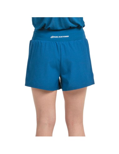Bullpadel -BULLPADEL WOMEN'S POLYESTER SHORTS DICTIO 031 INK BLUE