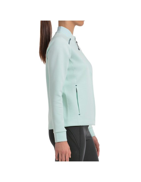 Bullpadel -BULLPADEL WOMEN'S SWEATSHIRT ACORE 066 WATER GREEN Bullpadel -BULLPADEL WOMEN'S SWEATSHIRT ACORE 066 WATER GREEN