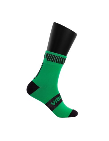 Vibor-a -CALCETINES VIBOR-A KAIT MEDIA CAﾑA VERDE/NEGRO 40180.C21