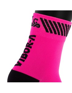 Vibor-a -CALCETINES VIBOR-A KAIT MEDIA CAムA ROSA/NEGRO 40180.A55 2