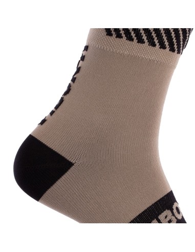 Vibor-a -Calcetines Vibor-A Kait Media Caña Plata/Negro