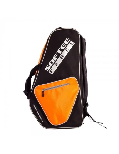 SOFTEE -Paletero Softee Padel Square Naranja Fluor