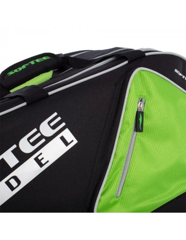 SOFTEE -Paletero Softee Padel Square Verde Fluor