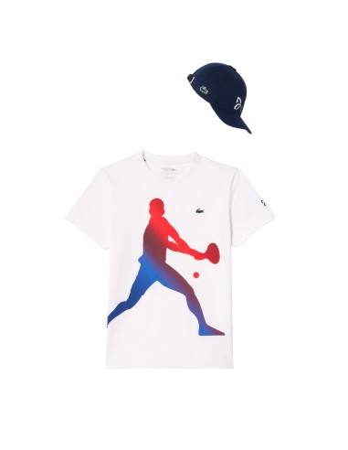 Lacoste -Camiseta Lacoste Djokovic Fan Collection