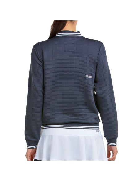 Bullpadel -SUDADERA BULLPADEL MUJER TANGRA 004 AZUL MARINO