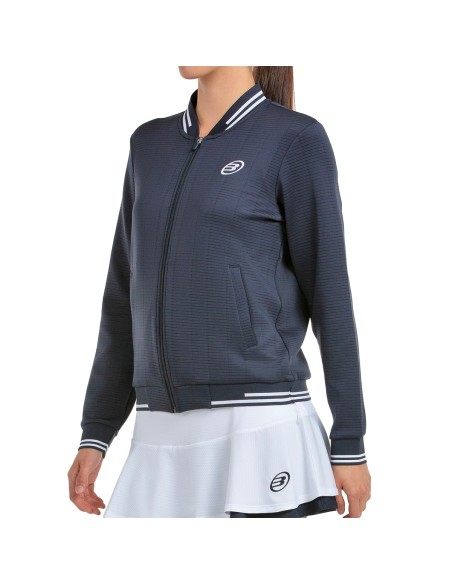 Bullpadel -SUDADERA BULLPADEL MUJER TANGRA 004 AZUL MARINO