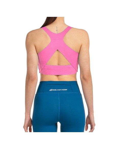 Bullpadel -TOP TIRANTE BULLPADEL MUJER ELEVE 25V 711 CHICLE