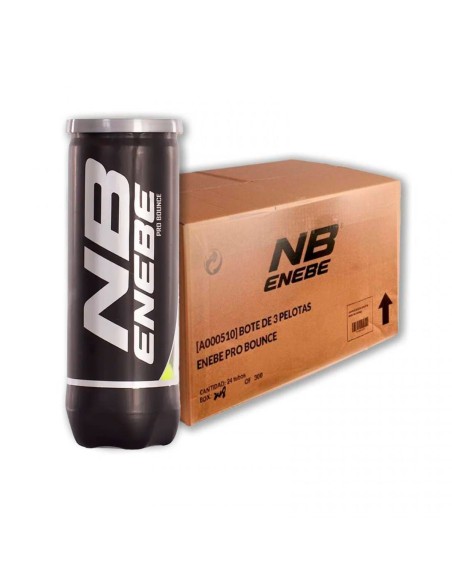 ENEBE -CAJON 24 BOTES DE 3 PELOTAS ENEBE PRO BOUNCE A000510 ENEBE -CAJON 24 BOTES DE 3 PELOTAS ENEBE PRO BOUNCE A000510