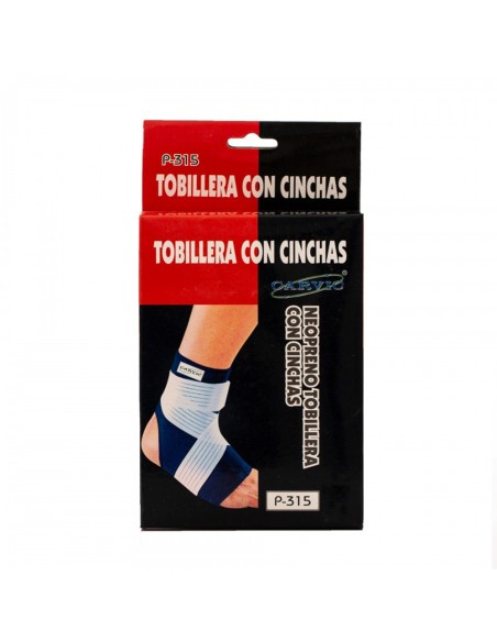 SOFTEE -Tobillera Neopreno Con Cinchas Carvic