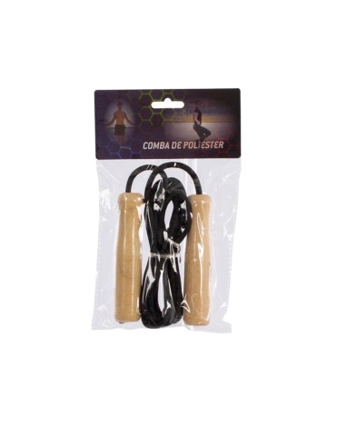 SOFTEE -Comba Softee de Poliéster 280 Cm Negro