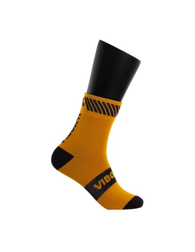 Vibor-a -CALCETINES VIBOR-A KAIT MEDIA CAﾑA ORO/NEGRO 40180.OR