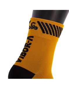 Vibor-a -CALCETINES VIBOR-A KAIT MEDIA CAムA ORO/NEGRO 40180.OR 2