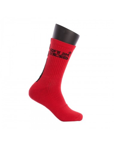 SOFTEE -CALCETINES SOFTJIM PREMIUM ROJO/NEGRO 40500.A26