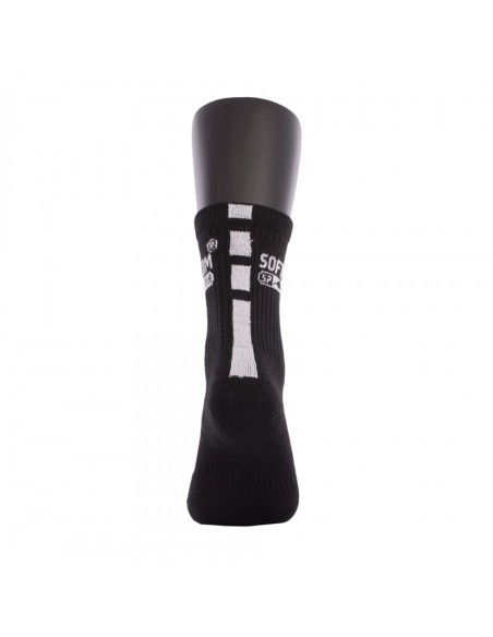 SOFTEE -CALCETINES SOFTJIM PREMIUM NEGRO/BLANCO 40500.A80
