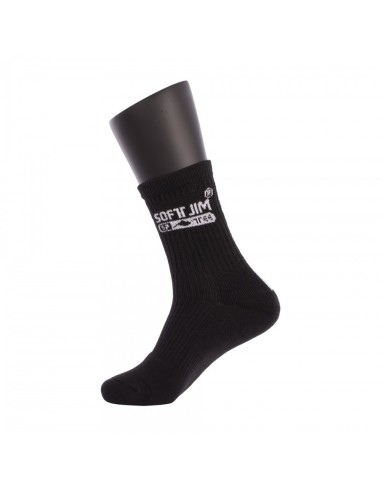 SOFTEE -CALCETINES SOFTJIM PREMIUM NEGRO/BLANCO 40500.A80