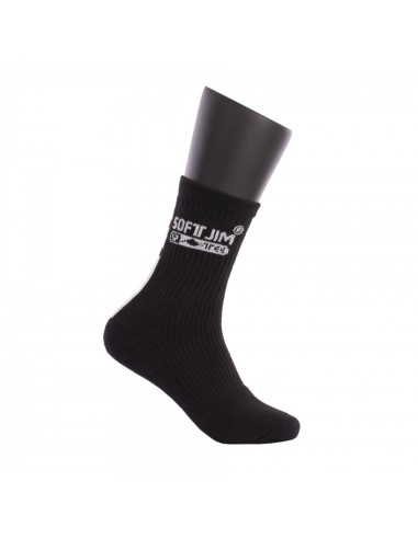 SOFTEE -CALCETINES SOFTJIM PREMIUM NEGRO/BLANCO 40500.A80