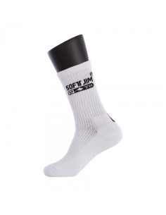 SOFTEE -CALCETINES SOFTJIM PREMIUM BLANCO/NEGRO 40500.A08 2