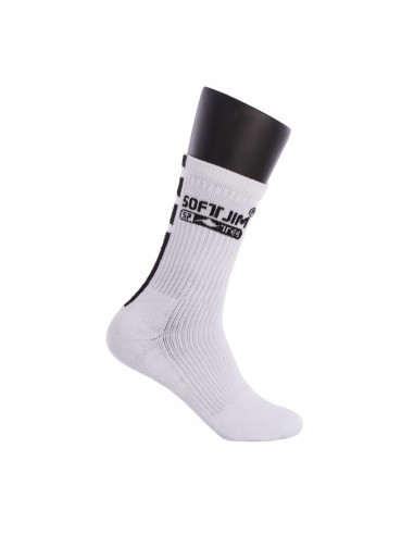 SOFTEE -CALCETINES SOFTJIM PREMIUM BLANCO/NEGRO 40500.A08