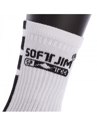SOFTEE -CALCETINES SOFTJIM PREMIUM BLANCO/NEGRO 40500.A08