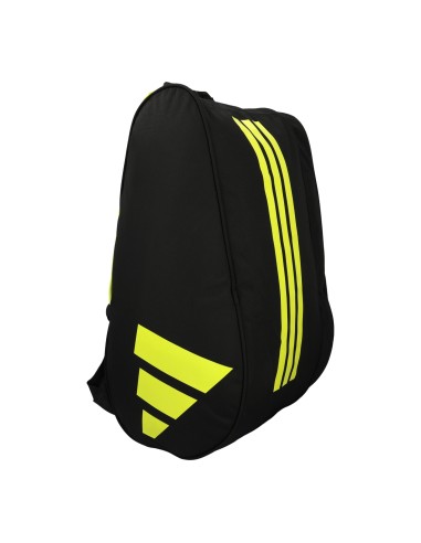 Adidas -Paletero Adidas Control Negro Amarillo