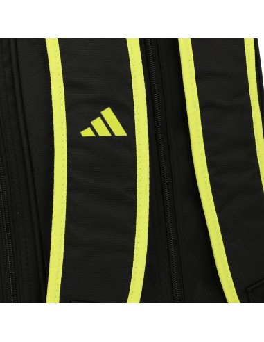 Adidas -Paletero Adidas Control Negro Amarillo