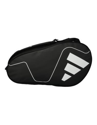 Adidas -Adidas Carbon Control Black White Racquet Bag