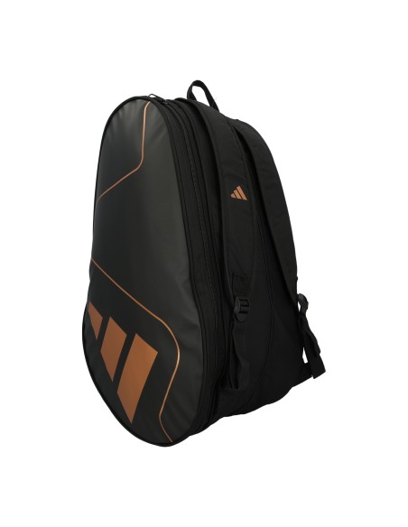 Adidas -Adidas Carbon Control Black Gold Racquet Bag