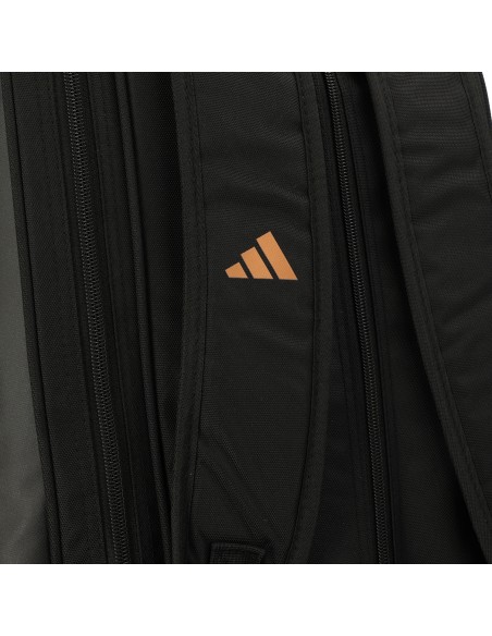 Adidas -Adidas Carbon Control Black Gold Racquet Bag