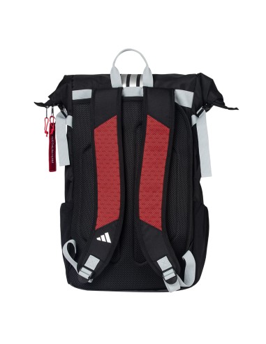 Adidas -Mochila Adidas Multigame Negro Rojo 3.4 AB1MA0U22