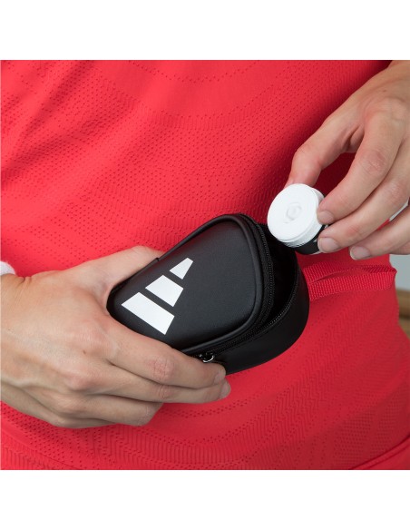 Adidas -MONEDERO ADIDAS BLACK/RED 3.4 AB5WA0U22