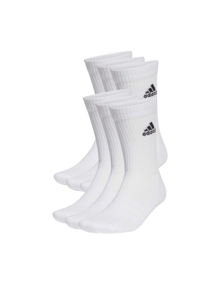 Adidas -PACK 3 PARES DE MEIAS ADIDAS CUSHION SPORTWEAR CREW HT3453 Adidas -PACK 3 PARES DE MEIAS ADIDAS CUSHION SPORTWEAR CREW HT3453