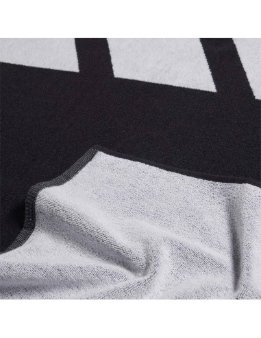 Adidas -Toalla Grande Adidas 3 Barra Negro